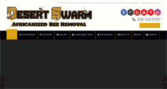 Desktop Screenshot of desertswarmbees.com